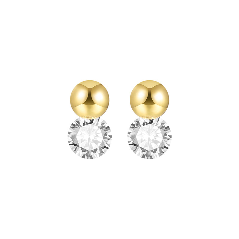 Golden Teardrop Earrings - Elegant and Stylish