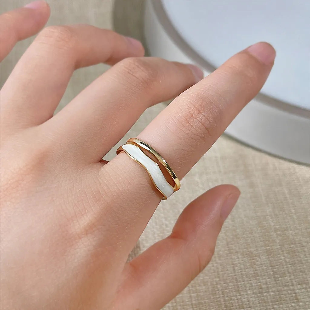 Enamel Coated Double Layer Ring