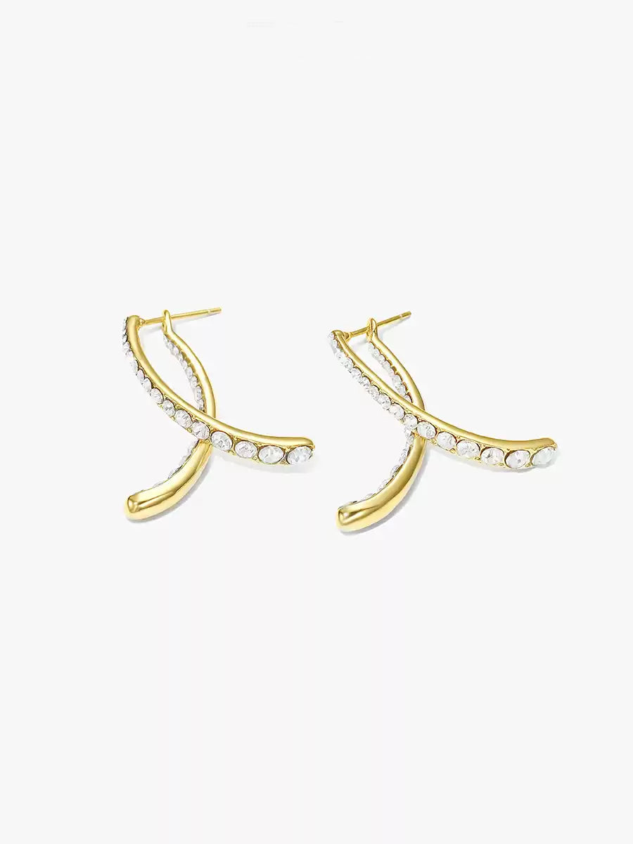 Retro Design Mermaid Tail Earrings