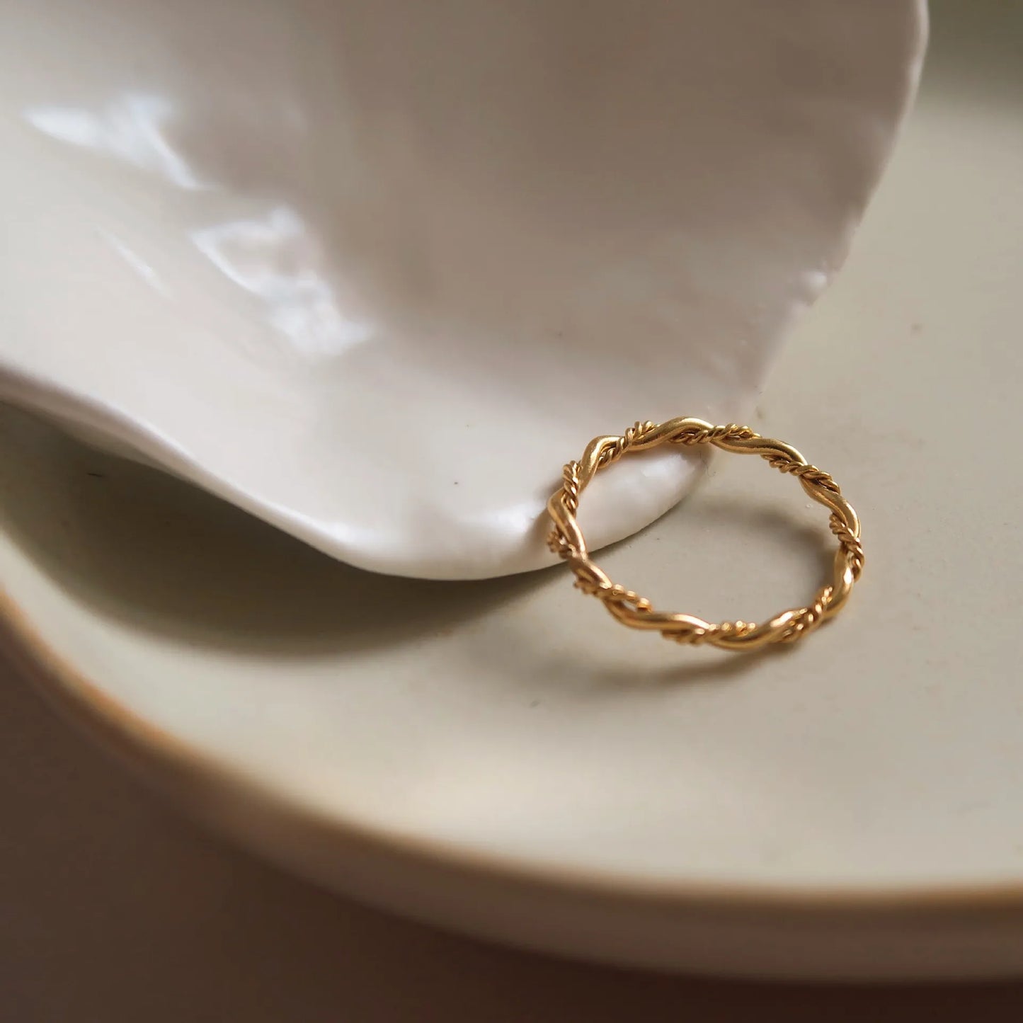 Twisted Rope Ring