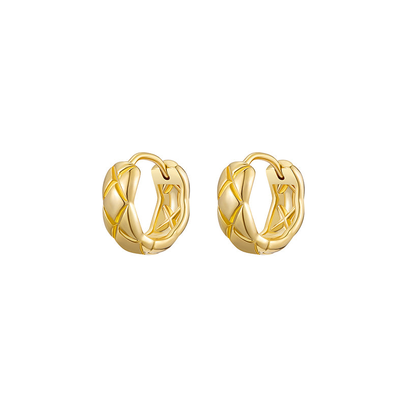 Minimalist Gold Hoop Earrings