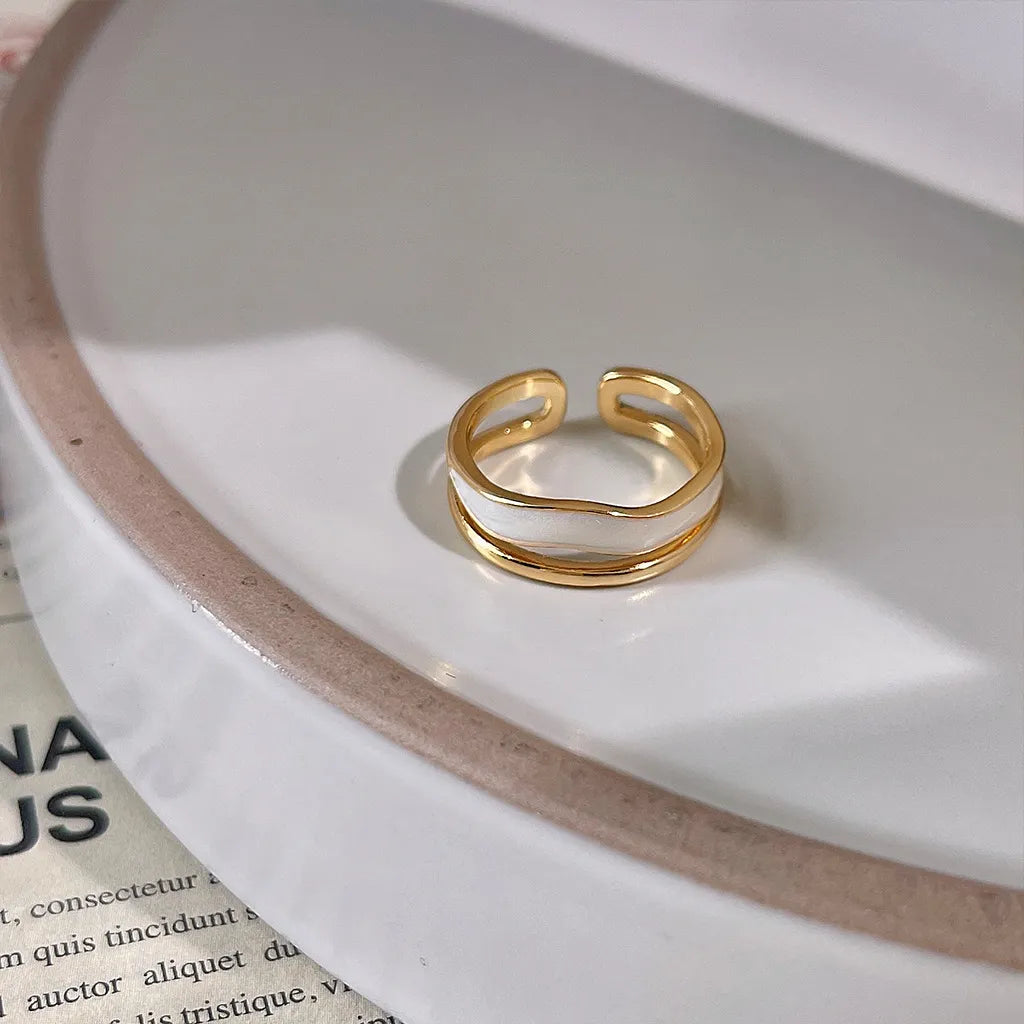 Enamel Coated Double Layer Ring