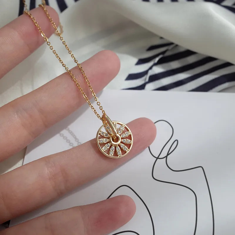 Spinning Windmill Necklace