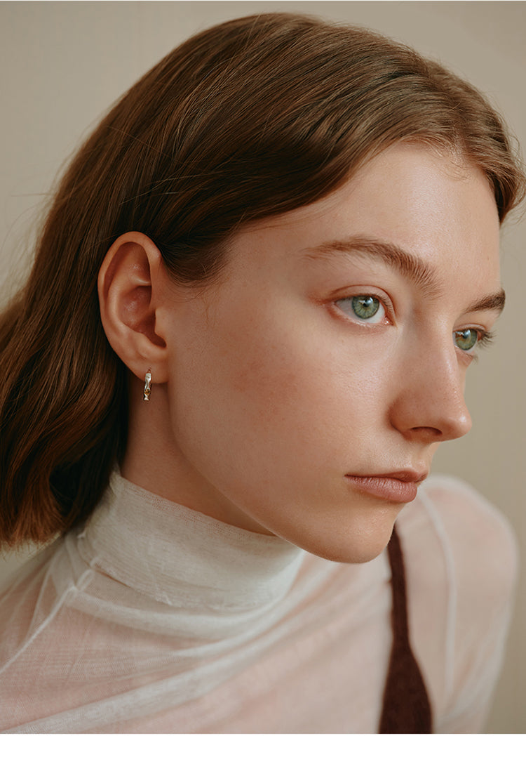 Huggie Hoops - French-Inspired Earrings