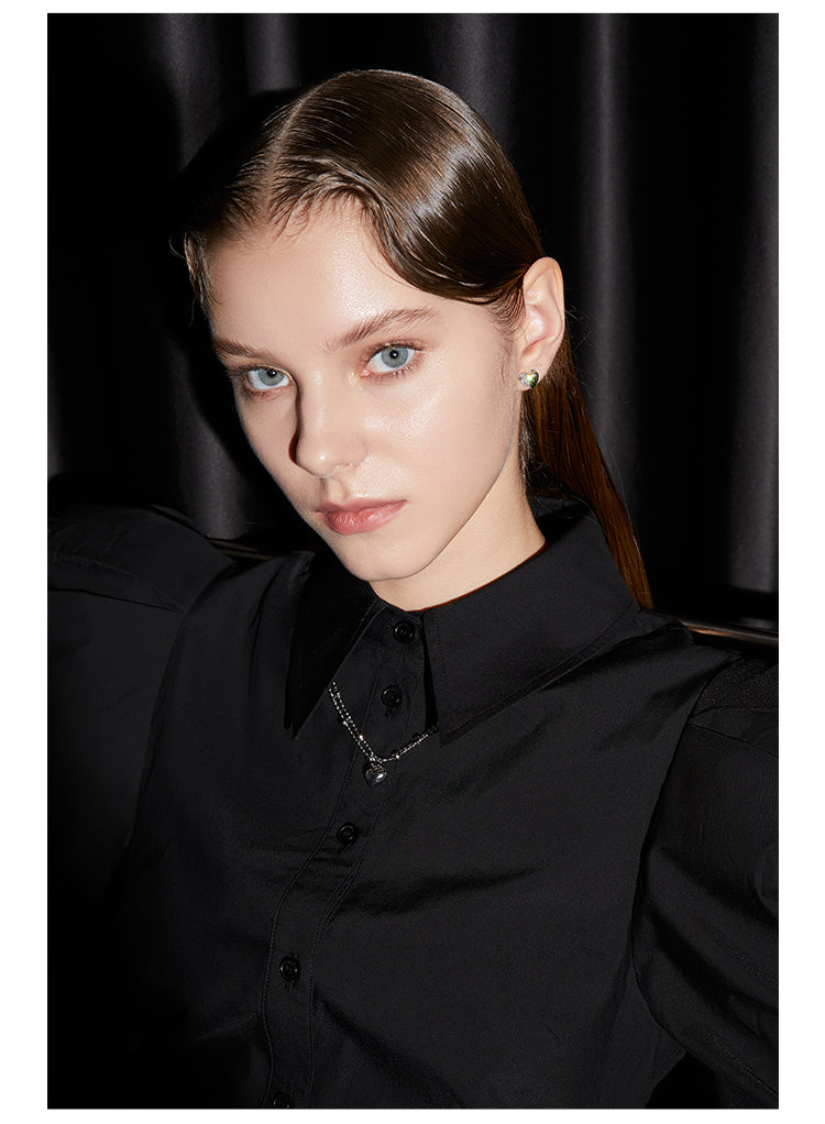 Heart Stud Earrings - Luxe Minimalist Style