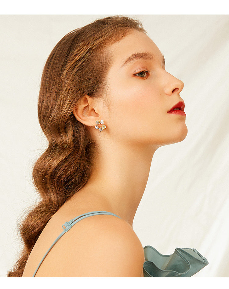 Butterfly Stud Earrings - Chic French-Style