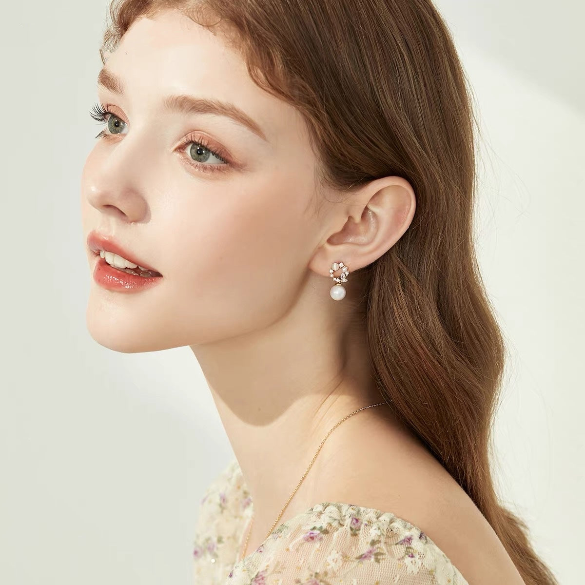 2024 French-Inspired Pearl Stud Earrings