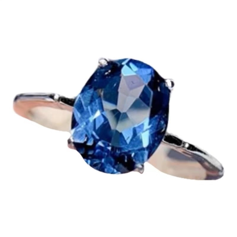 Blue Topaz Ring