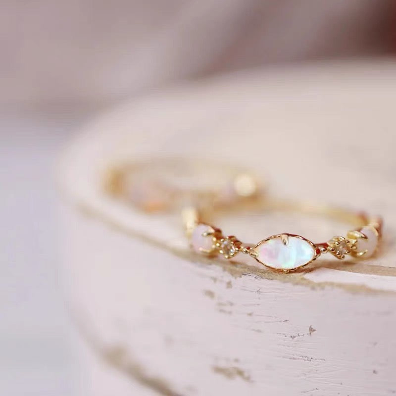 Opal 925 Sterling Silver Ring