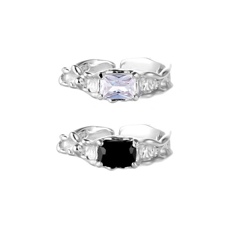 925 Sterling Silver Zircon Ring
