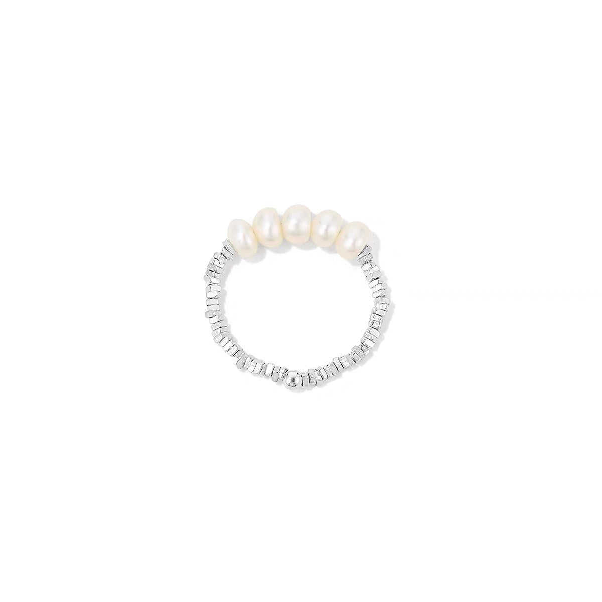 Minimalist Pearl Ring