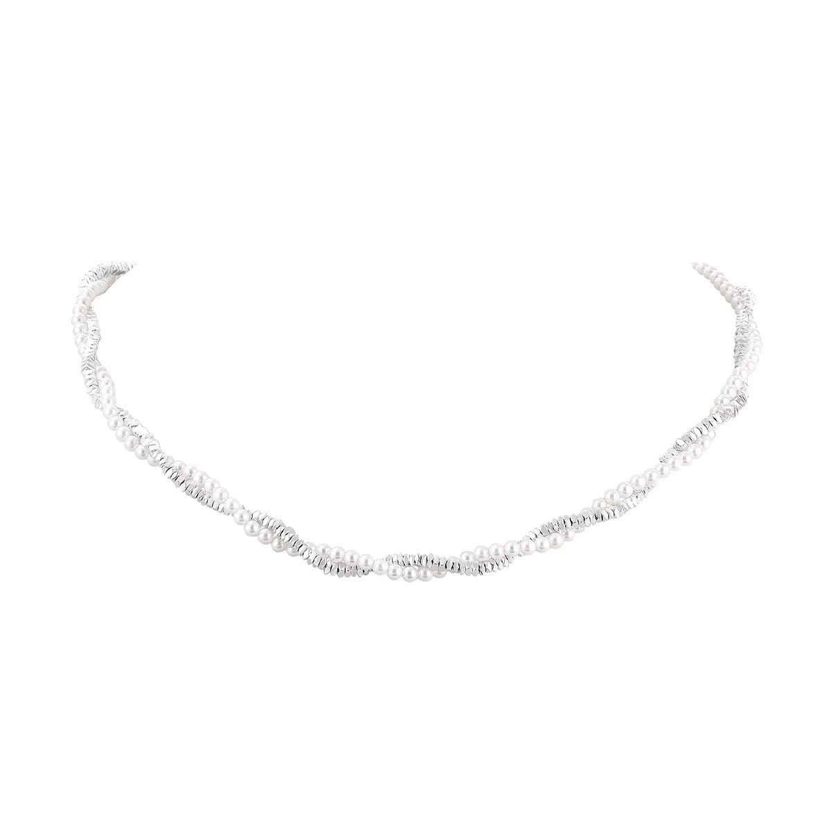 Double-Layer Pearl Necklace