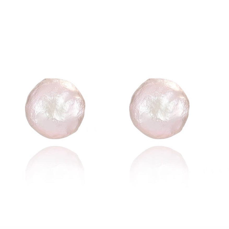 Faux Pearl Earrings with EarCuff and Stud Design