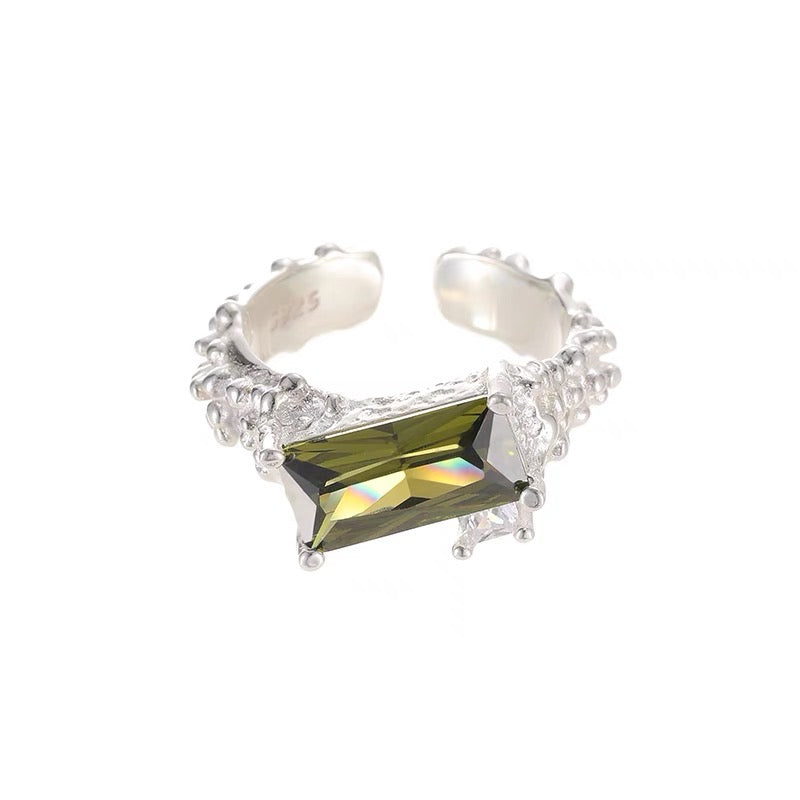Gemstone Sterling Silver Ringfor Women