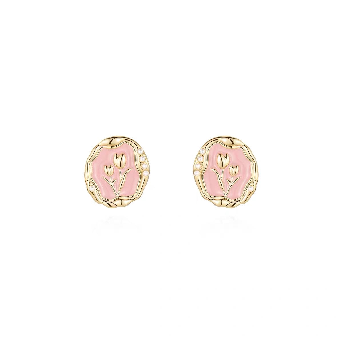 Flower Ear Clips