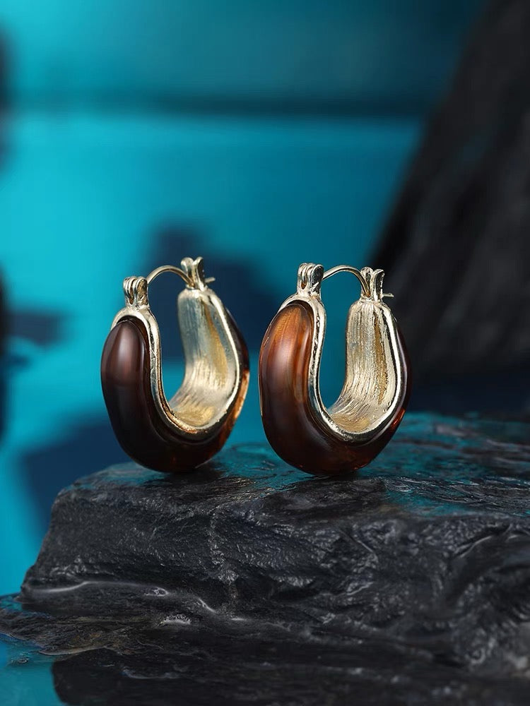 Maillard Gold Hoop Earrings