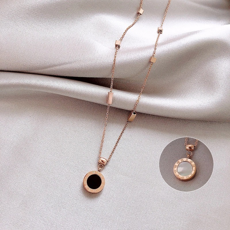 Double-Sided Titanium Necklace