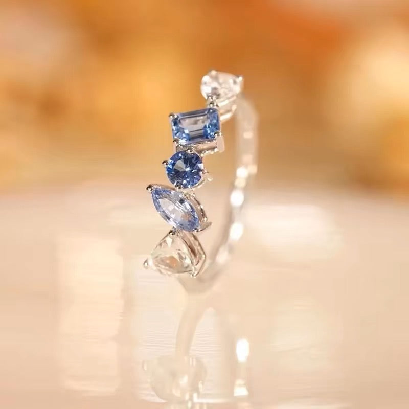 Blue Sapphire Ring for Women