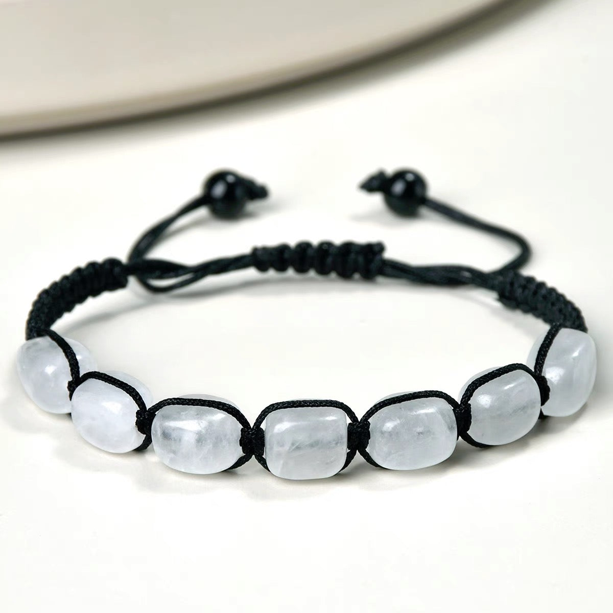 Vibrant Natural Stone Crystal Beaded Bracelet