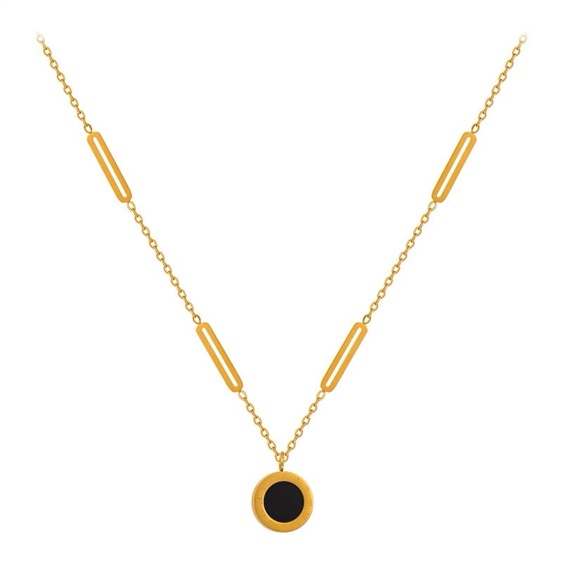 Double-Sided Titanium Necklace
