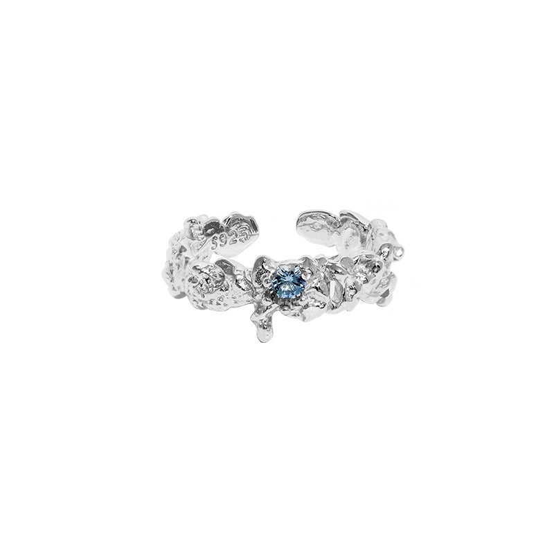 Glacier-Inspired Gemstone Ring
