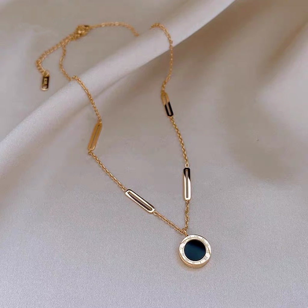 Double-Sided Titanium Necklace