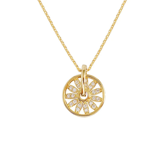 Spinning Windmill Necklace
