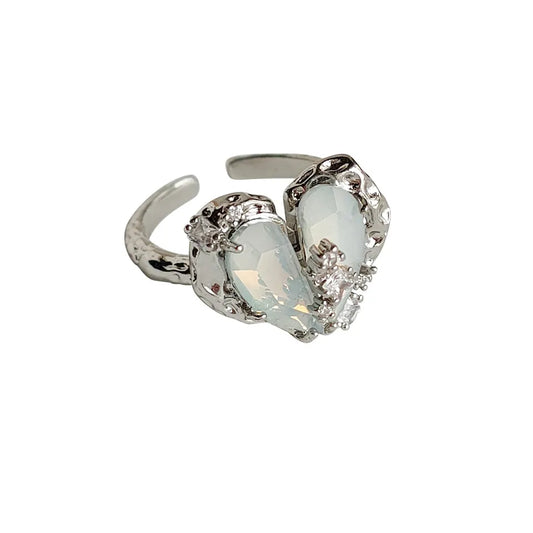 Unique Heart-shaped Ring