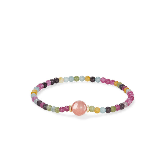 Natural Stone Beaded Bracelet