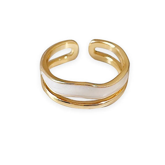 Enamel Coated Double Layer Ring