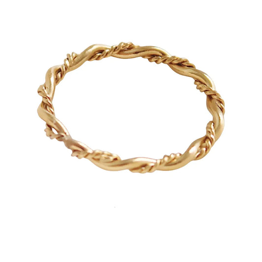 Twisted Rope Ring
