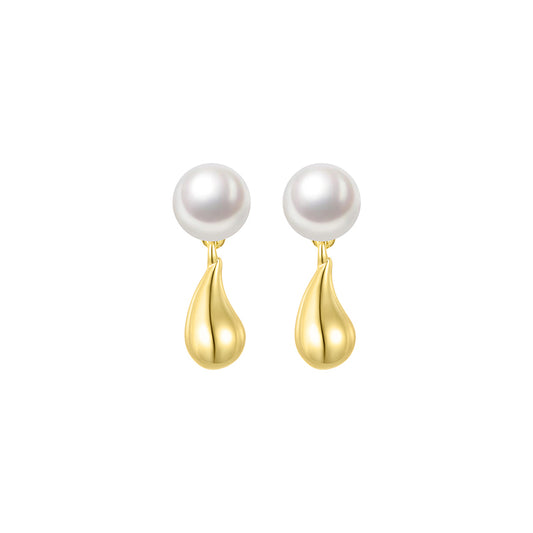 Pearl Drop Earrings - Trendy and Elegant