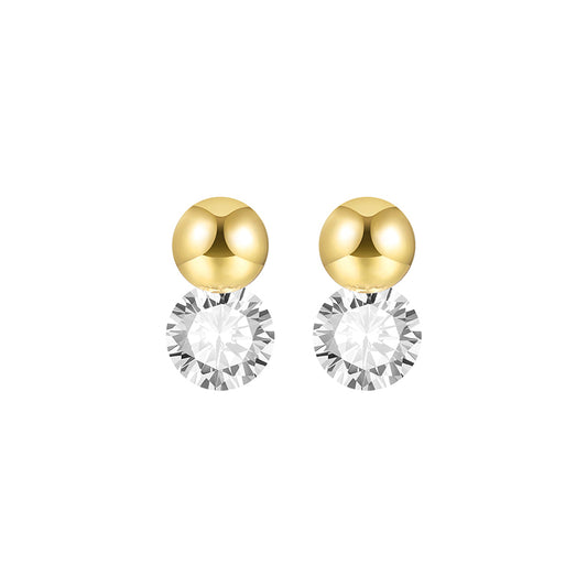 Golden Teardrop Earrings - Elegant and Stylish
