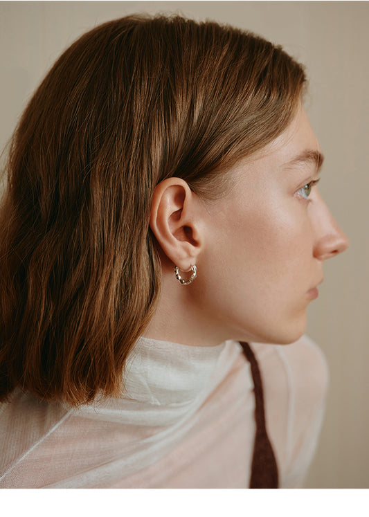Huggie Hoops - French-Inspired Earrings