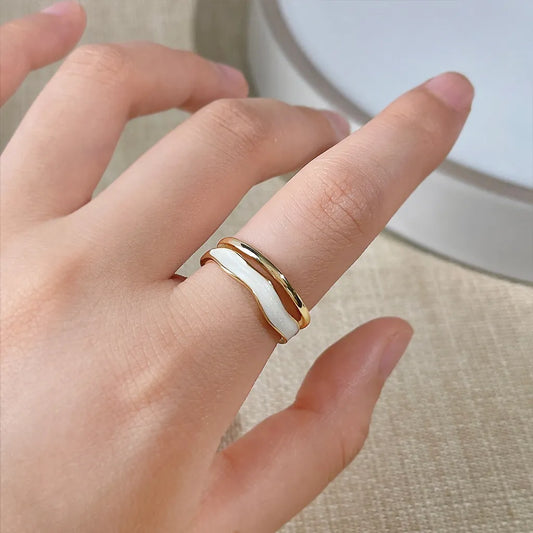 Enamel Coated Double Layer Ring