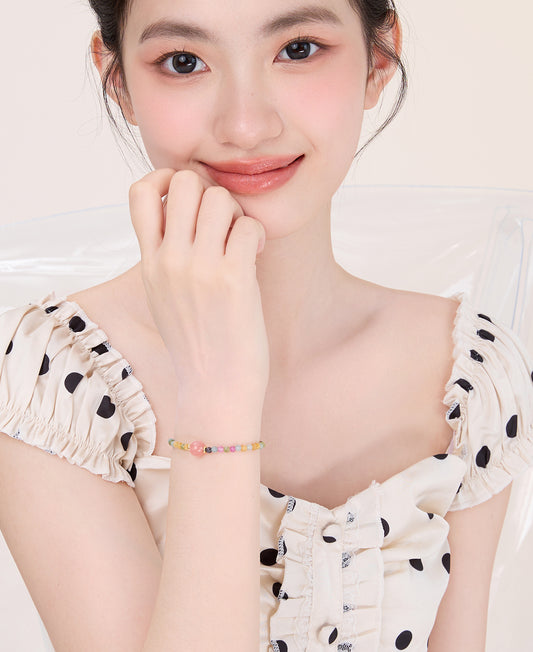 Natural Stone Beaded Bracelet