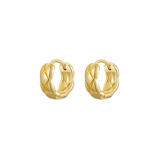 Minimalist Gold Hoop Earrings