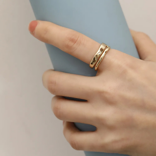 Irregular Minimalist Band Ring