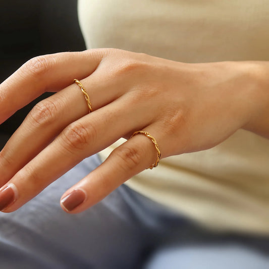 Twisted Rope Ring