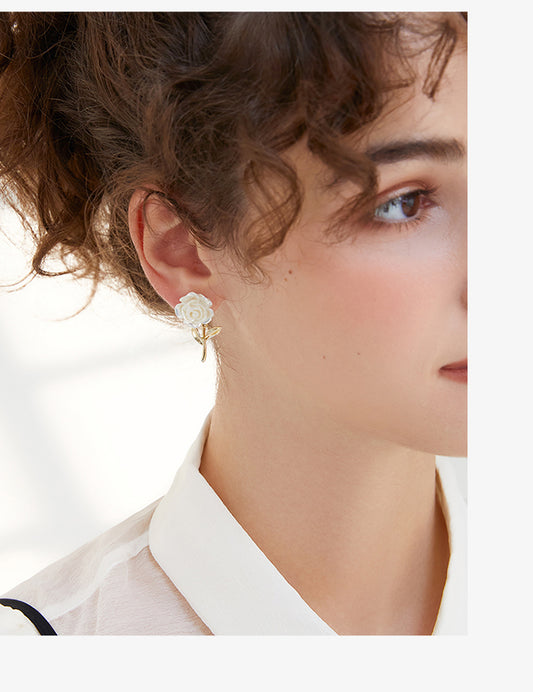Romantic Camellia Earrings