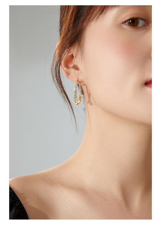 Retro Design Mermaid Tail Earrings