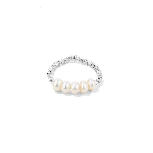 Minimalist Pearl Ring