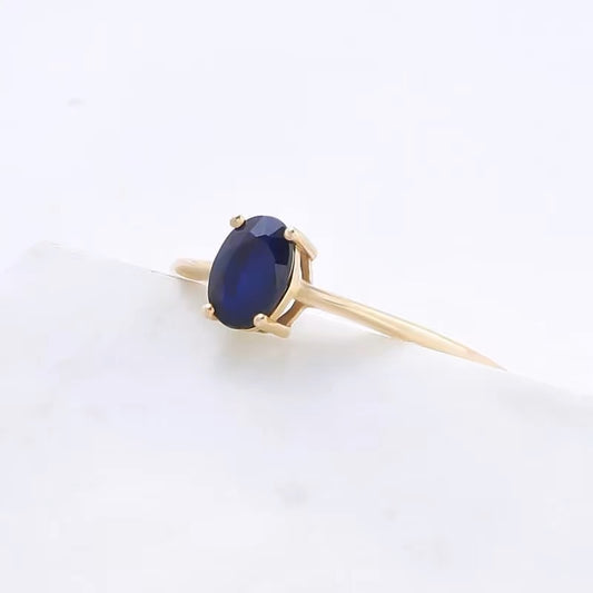 Blue Sapphire Ring