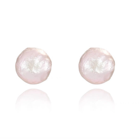 Faux Pearl Earrings with EarCuff and Stud Design
