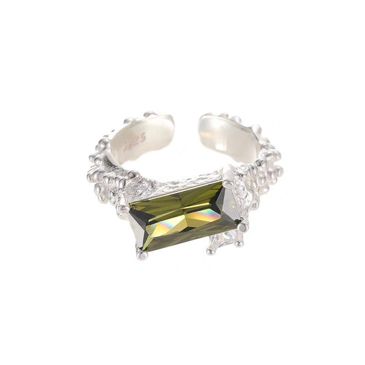 Gemstone Sterling Silver Ringfor Women