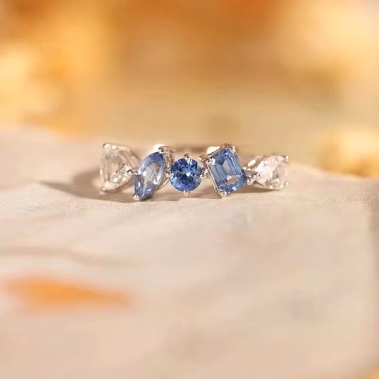 Blue Sapphire Ring for Women