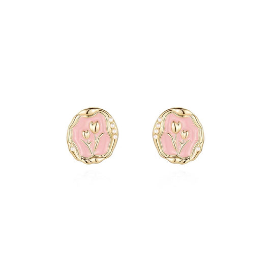 Flower Ear Clips