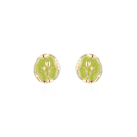 Flower Ear Clips