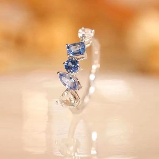 Blue Sapphire Ring for Women