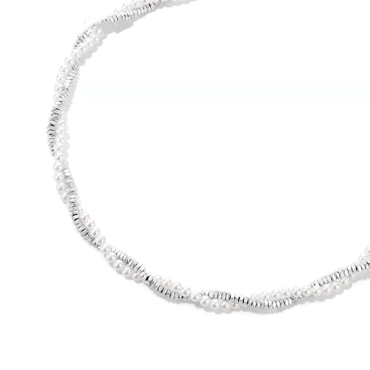 Double-Layer Pearl Necklace